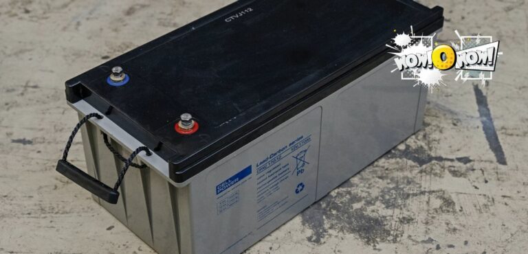why can't you put a car battery on concrete