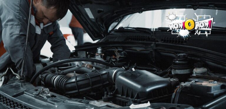 Driver troubleshooting a car that won’t start